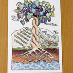「ぶどうの木」　ポストカード２枚入りセット