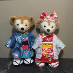 ダッフィー  シェリーメイ  Sサイズ ハンドメイド 人形着せ替え服【着物】