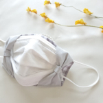 新カラー♡人気商品！！不織布マスクが見えるマスクカバー❁﻿使い捨てマスクカバー⋈﻿リボン