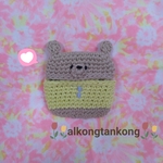 🐻黄色の服を着たクマちゃんairpods proケース 🐻