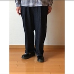 THE シンプル  こだわりシルエット  サルエルデニムパンツ‼︎