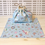 【ユニコーン】お弁当袋セット  巾着&ランチョンマット