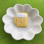 ＊ビールちゃんの刺繍ブローチ＊