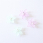 pastel flower...♡ ピアス/イヤリング　