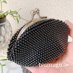 "Gamaguchi"M『ビーズ編みがま口M』