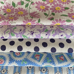 フィードサック5枚セットA-④ 15×15cm
