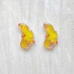 レオパードゲッコーのピアス③