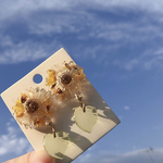 小さな向日葵　イヤリングorピアス