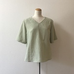 ブラウス　しじら織　Mサイズ　