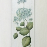 トールペイント　シンプルな紫陽花