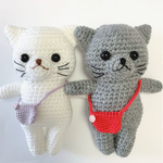 オーダー品♡お出かけネコちゃん　ポシェット付き＊