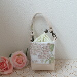 アーカイブライラック＆合皮❛アイボリー❜でminiペットボトルケース