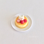 【再販】ねこちゃんいちごパンケーキ