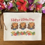 Happy Aloha Day♪ キャンバスポーチ
