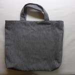 小さめバッグ【紺ヒッコリーデニム】