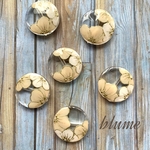 再販4【ビーズ】large flower beads #re；BG/gd