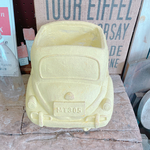 可愛い♡イエロー系くるま型 【オシャレな陶器鉢】寄せ植えにもぴったり♪ガーデン雑貨 ガーデニング雑貨！鉢カバー♡