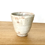 粉引き　ぐい呑み〈お湯割り用〉no,284