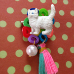 ⑤カラフルねこさん。