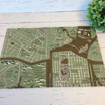 楽しい地図柄　20×30 ランチョンマット