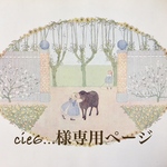 cie6...様専用ページです。