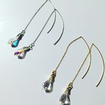 クリスタルピアス