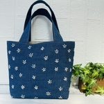 °˖✧ お花の刺繍デニムバック ✧˖°