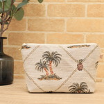 Palmtree  jacquard ポーチ【送料無料】