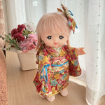 メルちゃんの着物セット*赤に松竹梅