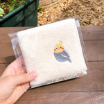 刺繍タオル【オーガニックコットン100%】