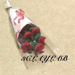 ☆送料無料☆愛を込めて花束を/赤薔薇6本花束