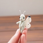 モンシロチョウのぬいぐるみ   小さな相棒