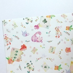 オリジナル　デザインペーパー　アリス　ピンク　A4 10枚
