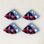 【B】Designed Fan Shaped Pendant Tops