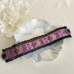 Purple Pearl ヘッドドレス (黒)