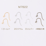 M7822-1  300個  最安値挑戦中！フックピアス フックピアスパーツ フックピアス金具 14×22mm  3×（約100ヶ）