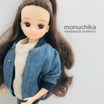 リカちゃんの服（デニムジャンパー）