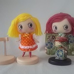 ぬいぐるみハッピードール洋服用自立スタンド2個・着物用自立スタンド1個