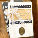 ❤︎.*木製古書風オブジェ❤︎.*2冊set♡黒白♡