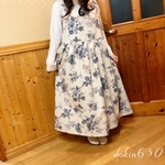 薔薇のジャンパースカート　YUWA