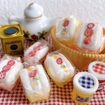 ミニチュア　フェイクフード　フルーツサンドイッチ　セット♡