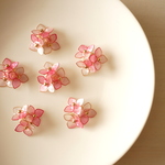 Hydrangea  Pink　ピアス／イヤリング