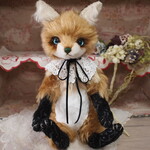 狐（ゴールド）　28ｃｍ