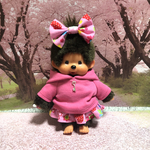 モンチッチ ピンクパーカー 3点セット