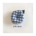 ぷっくりお花ブローチ(再販)