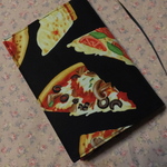 ブックカバー*文庫本*文庫* ピザ