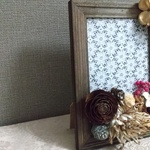 木の実いっぱいのフォトフレーム制作キットM