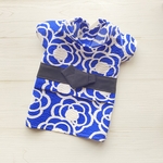 ペット浴衣★カメリア/ブルー