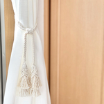 curtain tie backs + macrame (マクラメカーテンタッセル)