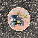 ジムニー オリジナルステッカー ピンク